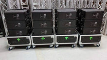 Load image into Gallery viewer, Nova ELC 26 Line Array – 16 Cabinets with Cases & Frames