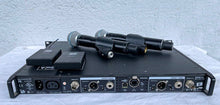 Load image into Gallery viewer, Shure UR4D System with 2x UR2/Beta58 & 2x UR1 Packs