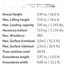 Load image into Gallery viewer, Eurotruss HD34 Sound Tower Kits – Pair of Mobile PA Towers
