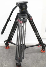 Load image into Gallery viewer, Sachtler Speed Lock CF & Vinten Vision 100 Tripod Kit System