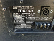 Load image into Gallery viewer, Electro-Voice FRX940 Pair – Point Source PA Loudspeakers