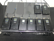 Load image into Gallery viewer, Shure UR4D P8 8‑Ch Wireless Beltpack System with UR1 Transmitters