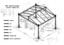 Load image into Gallery viewer, Milos MR2 12x10m Roof System with PA Wings, Certified