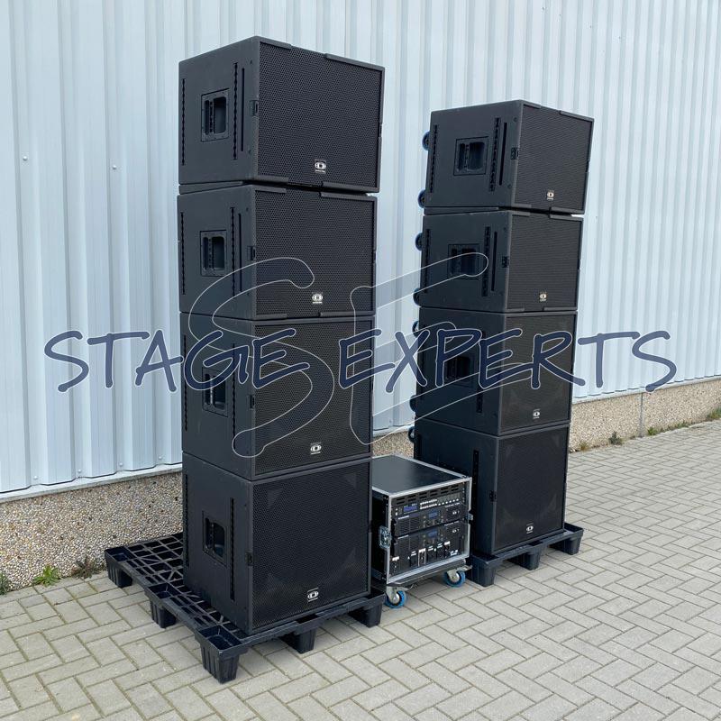 Dynacord COBRA-TOP (4) + COBRA-SUB (4) – Stage Experts Ltd