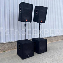 Load image into Gallery viewer, JBL JRX115 (2) + JRX218S (2) + Crown XLi2500 - Used