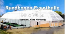 Load image into Gallery viewer, Used Arched Event Hall 30 x 76 m – Professional Structure