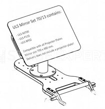 Load image into Gallery viewer, Dynamic Projection ULS Mirror Set 70/13 ULS-MB-7013