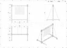 Load image into Gallery viewer, Litec Varitower 3-40 QL52A LED Screen Ground Support 7m