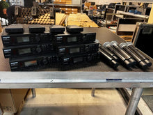 Load image into Gallery viewer, Shure ULX-D wireless bundle: 6 receivers, 6 handheld, 4 bodypack