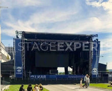 Load image into Gallery viewer, Europodium AlphaStage 160 Mobile Stage Trailer – 160 m²