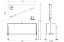 Load image into Gallery viewer, CREACAR JANS 30sqm LED Container – Outdoor LED Screen