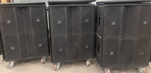 Load image into Gallery viewer, JBL VTX S25 Subwoofers (Pair) with Wheelboard & Covers