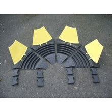 Load image into Gallery viewer, YELLOW CABLE 50x 5-Channel Cable Protectors, Straight Sections