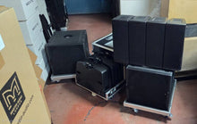 Load image into Gallery viewer, Martin Audio MLA Mini system with MSX subs, cases & rig