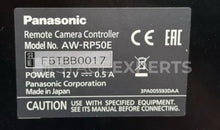 Load image into Gallery viewer, Panasonic AW-RP50 PTZ Camera Remote Controller for IP and RS-422