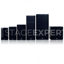 Load image into Gallery viewer, QSC E112/E118sw + GXD8 System – 2 Tops, 2 Subs – New in Box