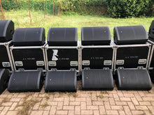 Load image into Gallery viewer, Turbosound TFM420 Stage Monitors – 8x Set with Flightcases