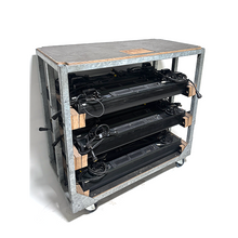Load image into Gallery viewer, URC Power LED Strip RGBW 10° IP66 Set – 12 Bars with Flightcase