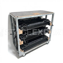 Load image into Gallery viewer, URC Power LED Strip RGBW 10° IP66 Set – 12 Bars with Flightcase