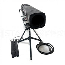 Load image into Gallery viewer, Robert Juliat Korrigan 1200 HMI Followspot 5–9° with Stand