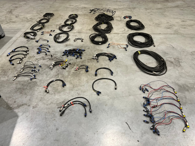EP6/8P/4P Speaker Cable Set, 75+ Cables for Nexo Systems