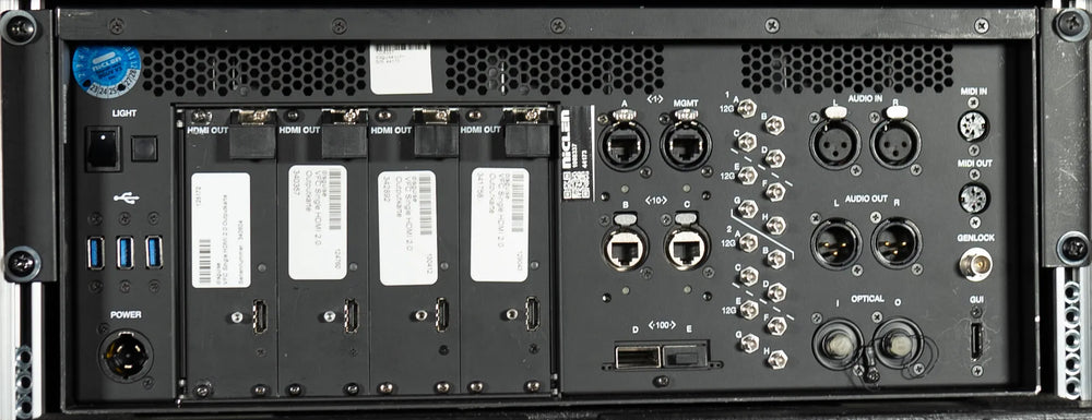 disguise VX 4 Media Server with 4x HDMI 2.0 VFC, 4K60 Playback