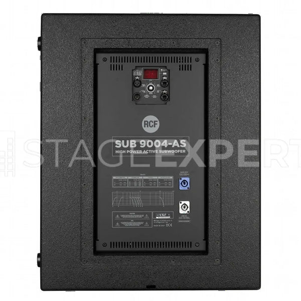 RCF SUB 9004-AS Active Subwoofer for Professional Audio