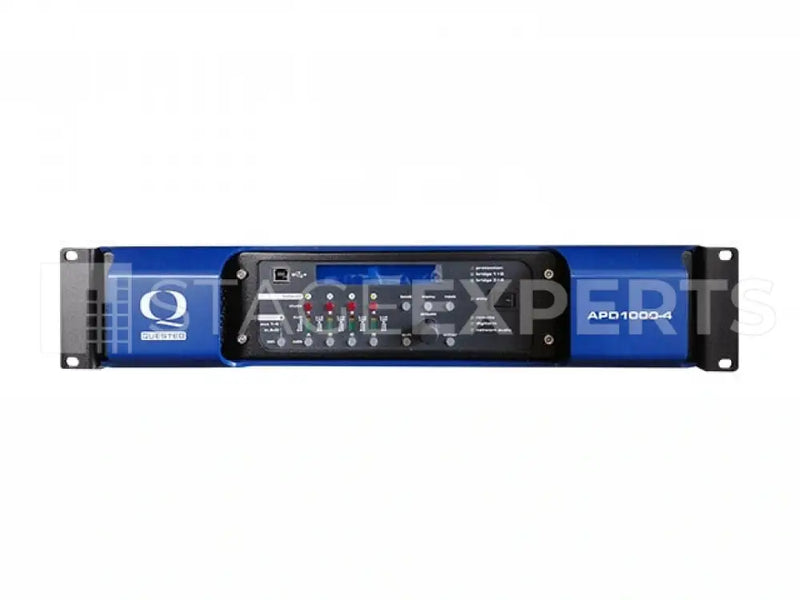 Quested APD1000-4 DSP 4-Channel Power Amplifier, 1000W - 2U