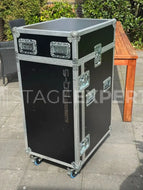 Custom SQ-5 Flightcase with 18U Rack – Touring Grade