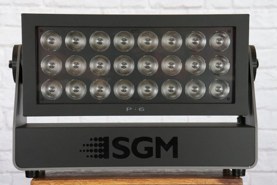 SGM P-6 RGBW Outdoor LED Floodlight 10° | IP66, 10° Beam
