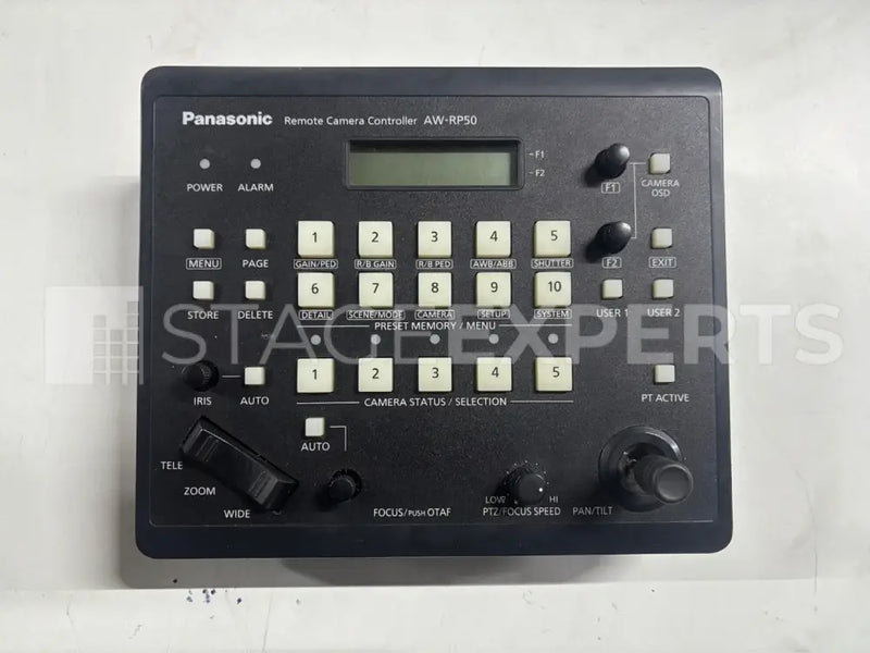 Panasonic RP-50 PTZ Camera Controller for Pro AV Workflows