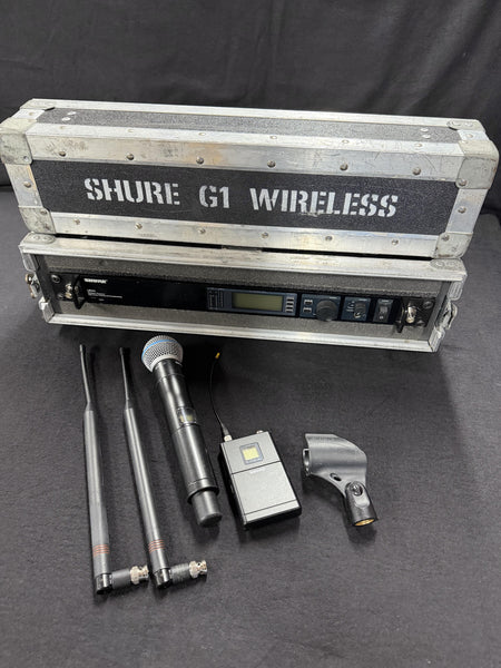 Shure UHF-R UR4S G1 Wireless System with UR1 & UR2