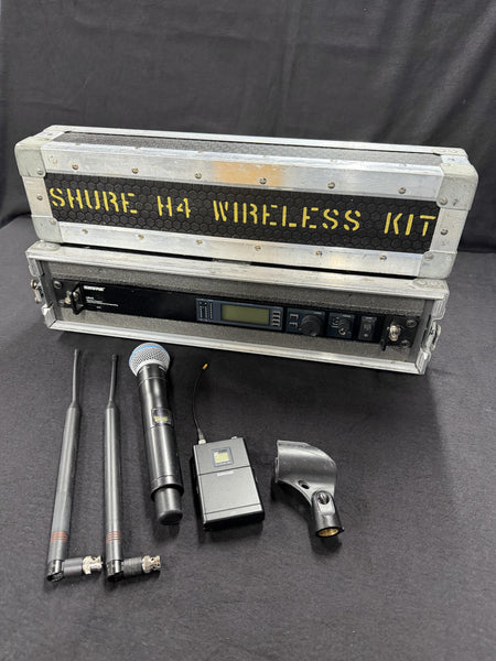 Shure UHF-R UR4S H4 System with UR1 & UR2 Transmitters