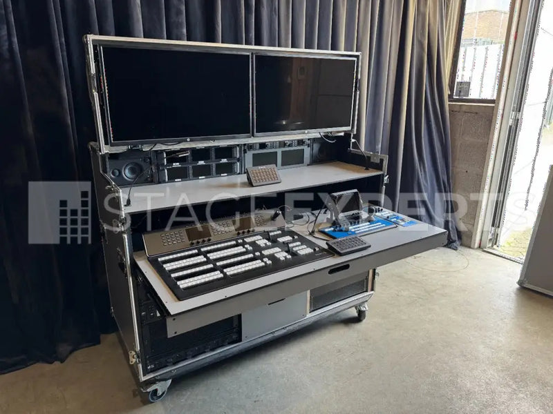 Custom Mobile Video Production Flight Case Control Desk