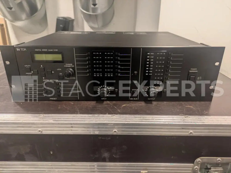 TOA D-901 Digital Audio Mixer – Modular DSP for Install