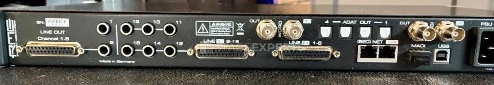 RME 1610 AVB–MADI Converter – Pro Networked Audio Bridge