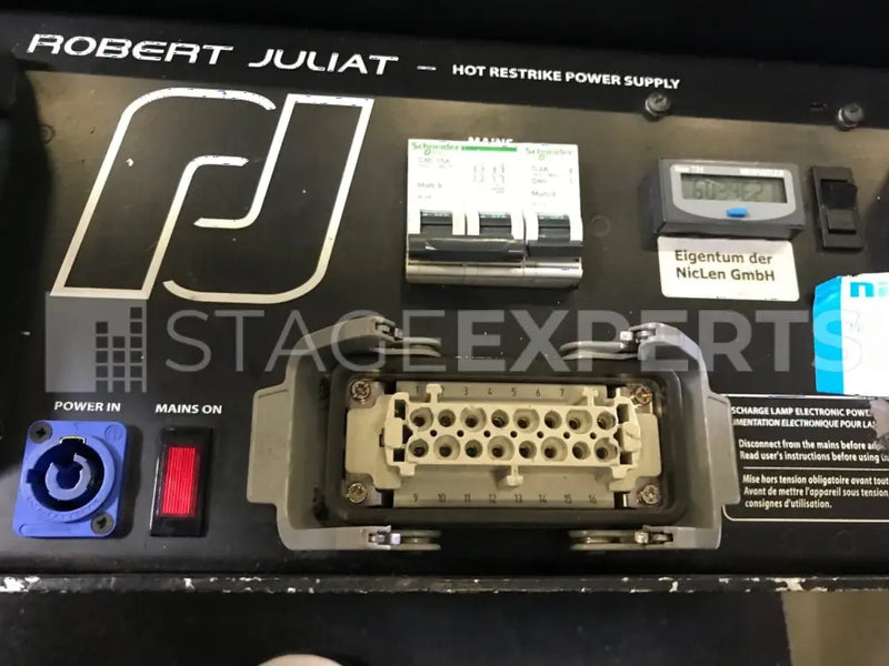 Robert Juliat Aramis 2500W HMI Followspot 4.5–8° DMX