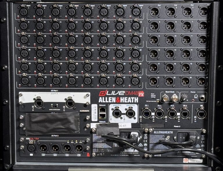 Allen & Heath dLive C1500 + DM48 MixRack with Case & AES