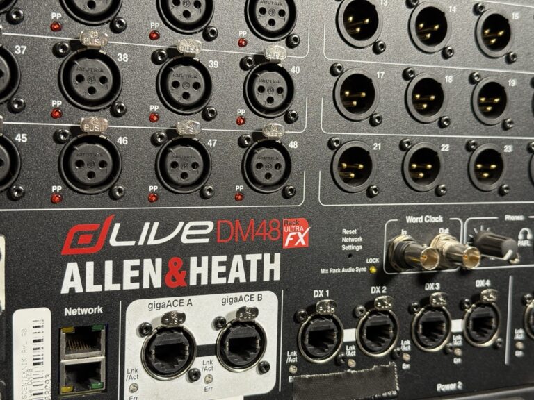 Allen & Heath dLive C1500 + DM48 MixRack with Case & AES