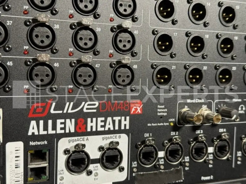 Allen & Heath dLive C1500 + DM48 with AES I/O, 96kHz