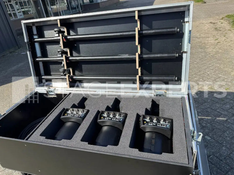 Custom Rolling PTZ Camera Flightcase 120 x 55 x 121 cm