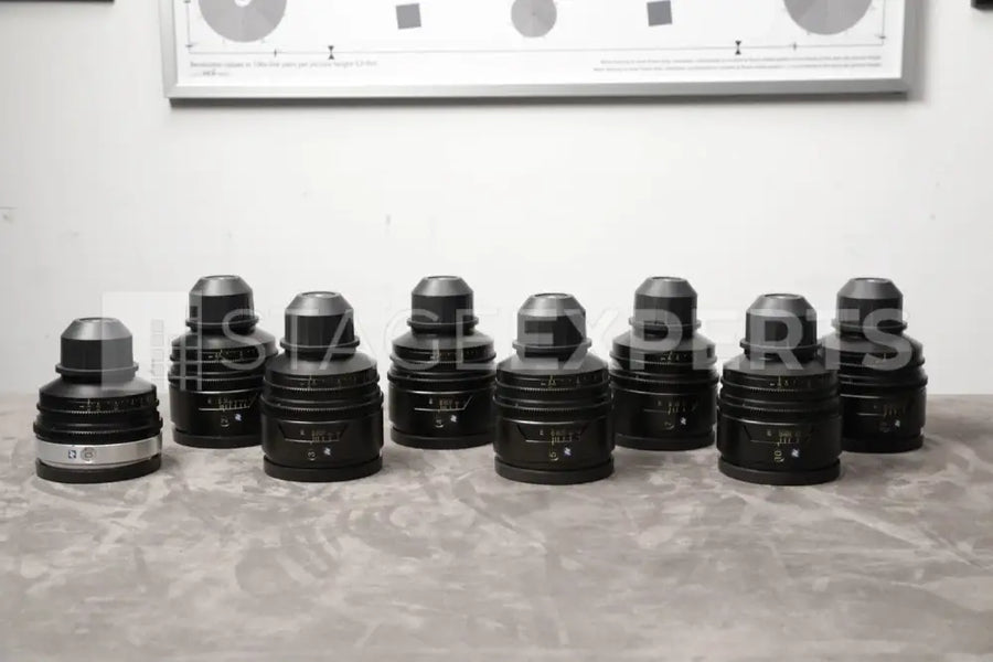 Tribe7 Blackwing7 X‑Tuned 8‑Lens Set, PL Mount + Cases
