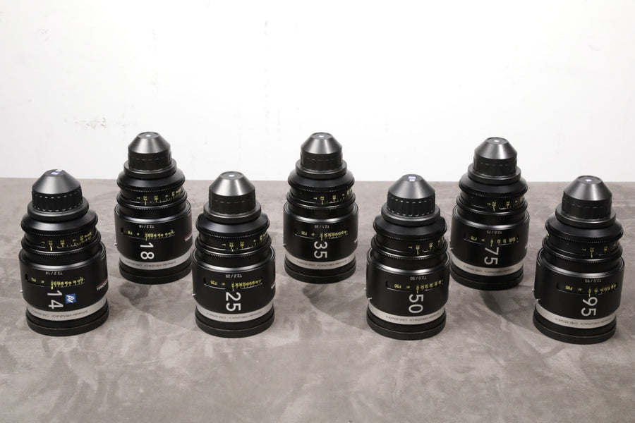 Schneider Kreuznach Cine‑Xenar III Lens Set, PL Mount