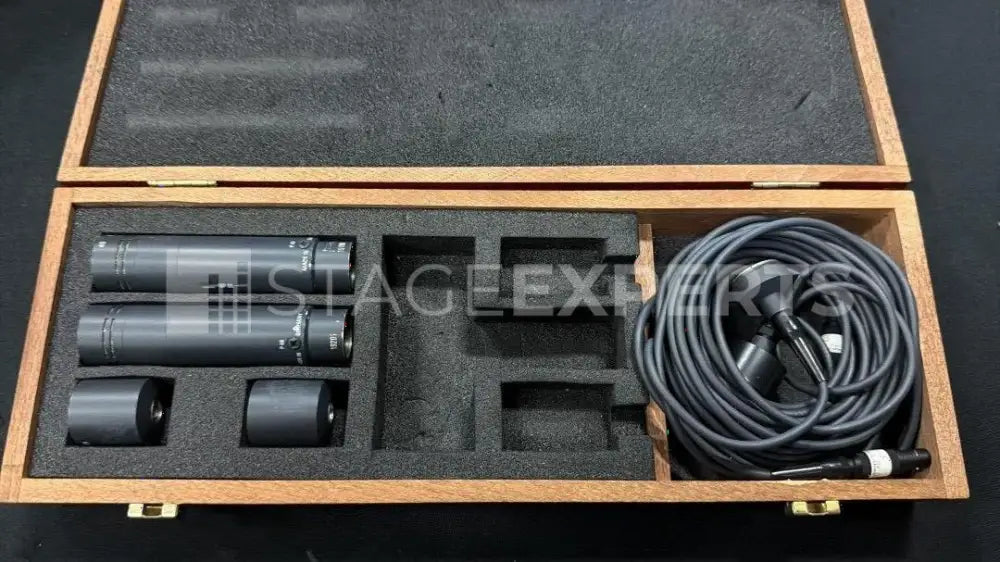 Neumann KM140 Stereo Set in Wooden Case – Matched Pair, 2x