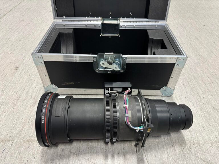 Barco TLD+ 1.16–1.49 Zoom Projector Lens, with Case