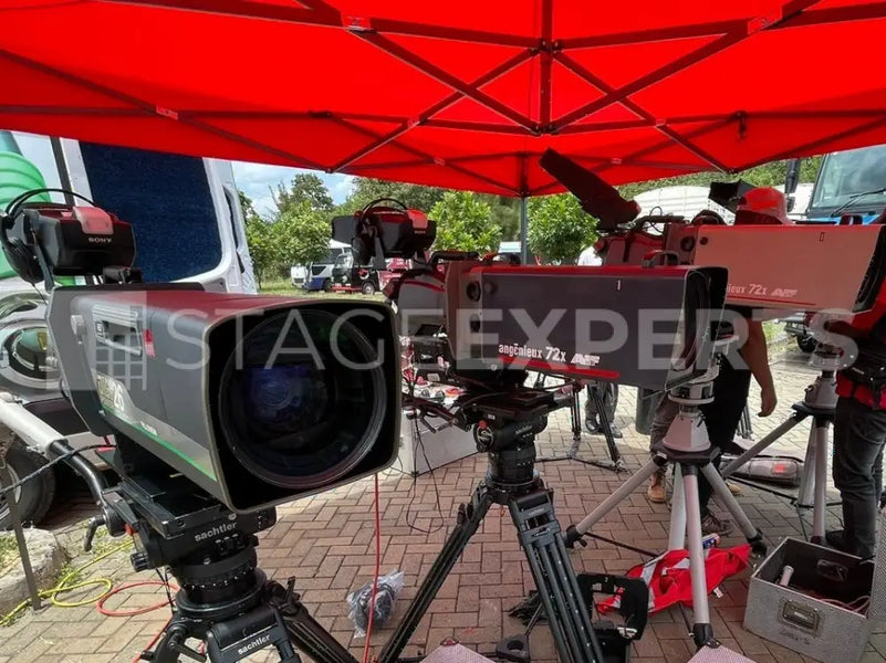 Angenieux 72x SD Box Lens with Zoom/Focus Controls & Case