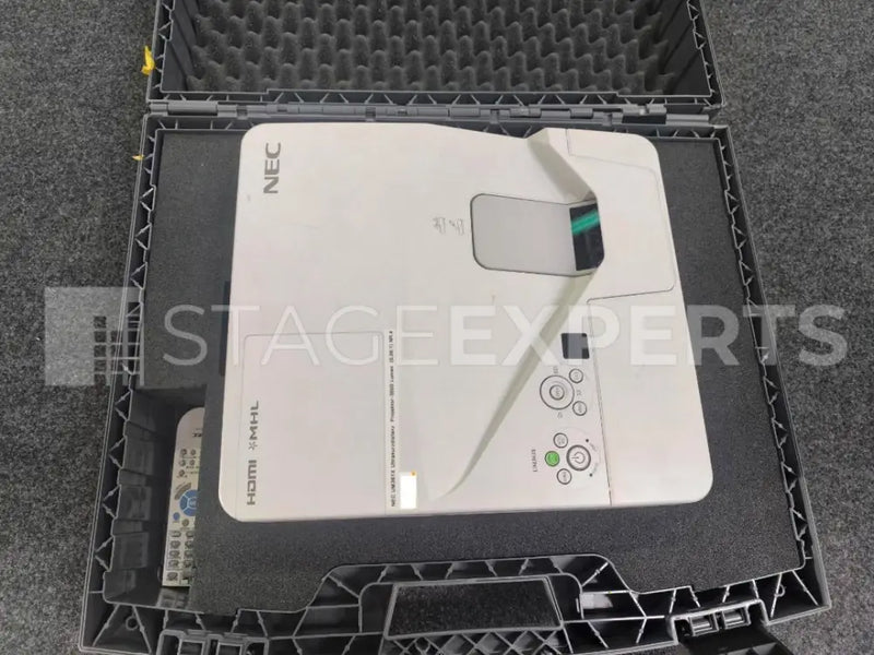 NEC UM361X Projector – Ultra‑Short‑Throw, 3,600 lm with Carry Case
