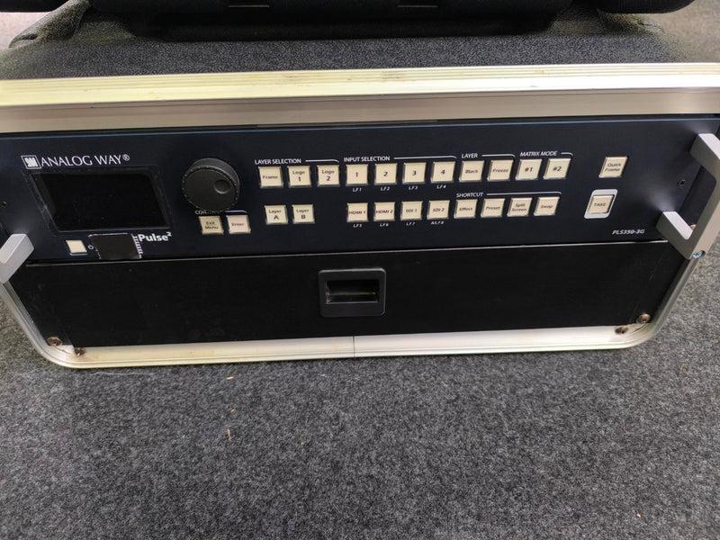 Analog Way Pulse 2 PLS350-3G with Shot Box Switcher