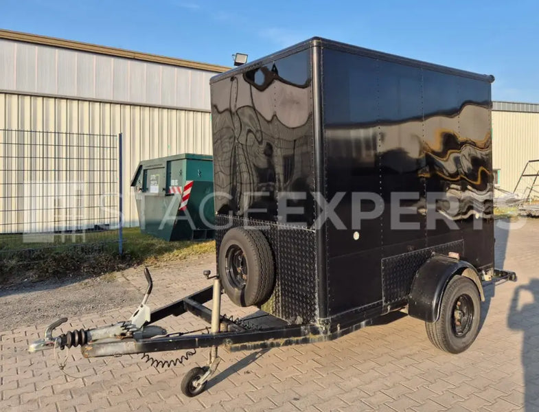2 Tonne Single-Axle Box Trailer – 7 m3, 3 Euro Pallets