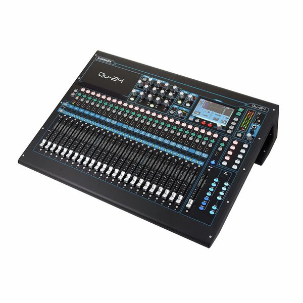 Allen & Heath Qu-24 Digital Mixing Console with Case
